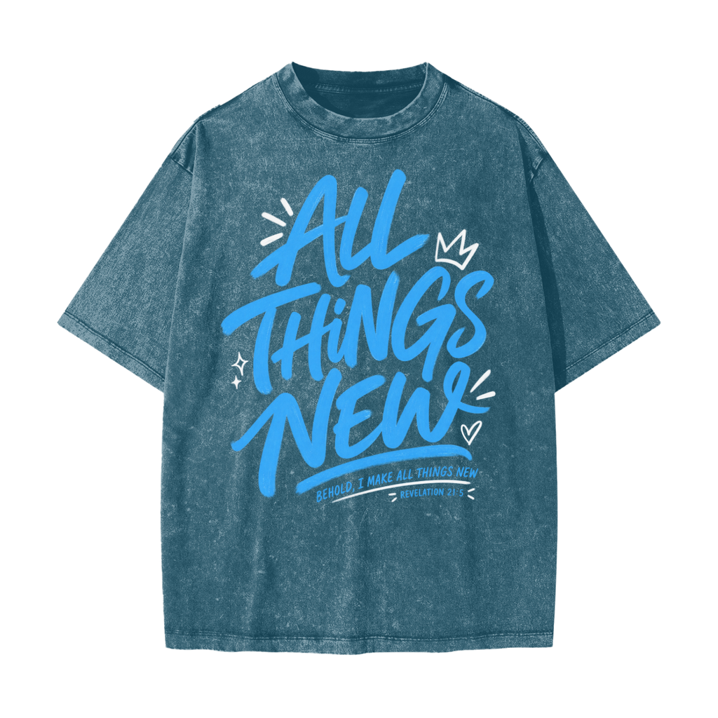 All Things New Heavyweight Snow Washed T-Shirt