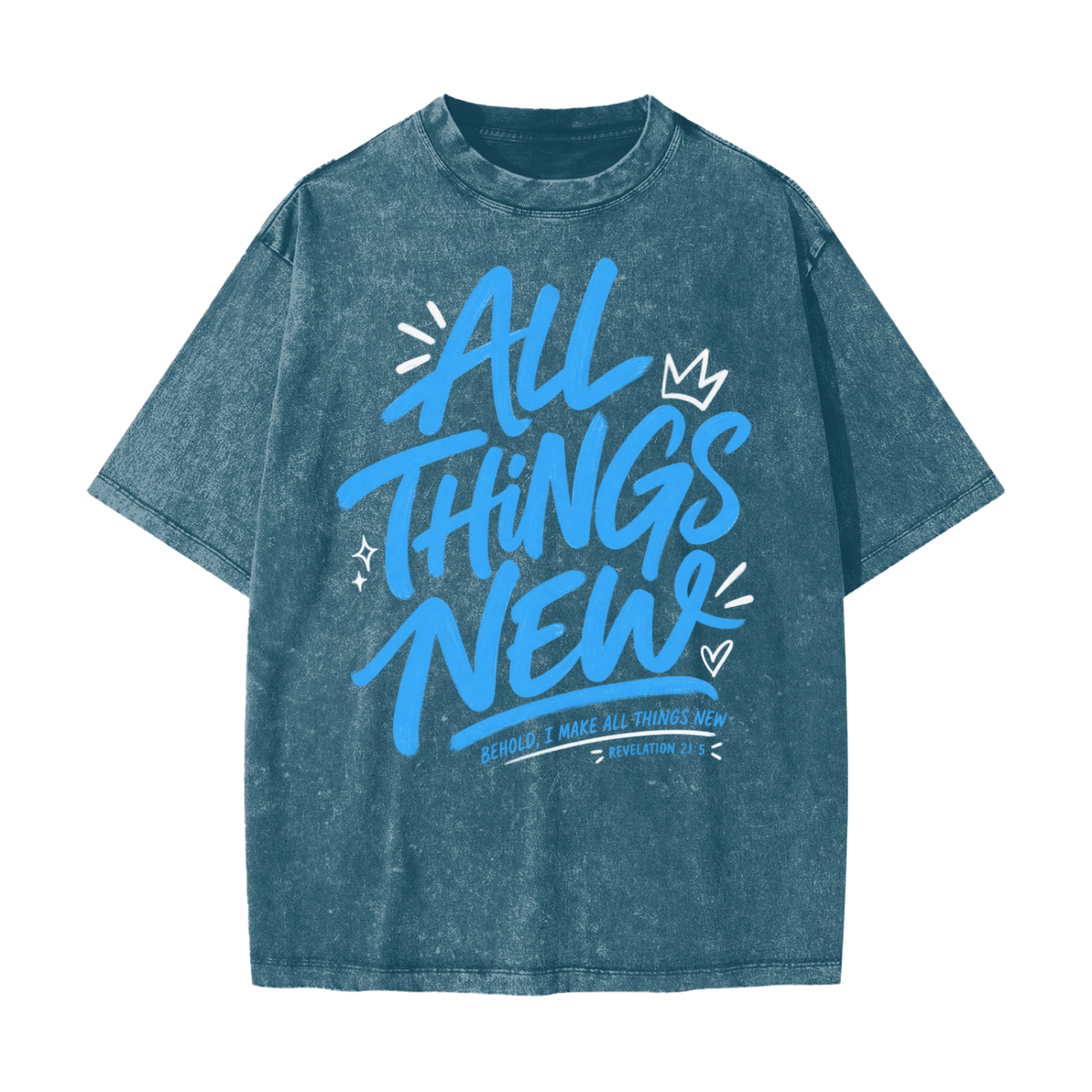 All Things New Heavyweight Snow Washed T-Shirt