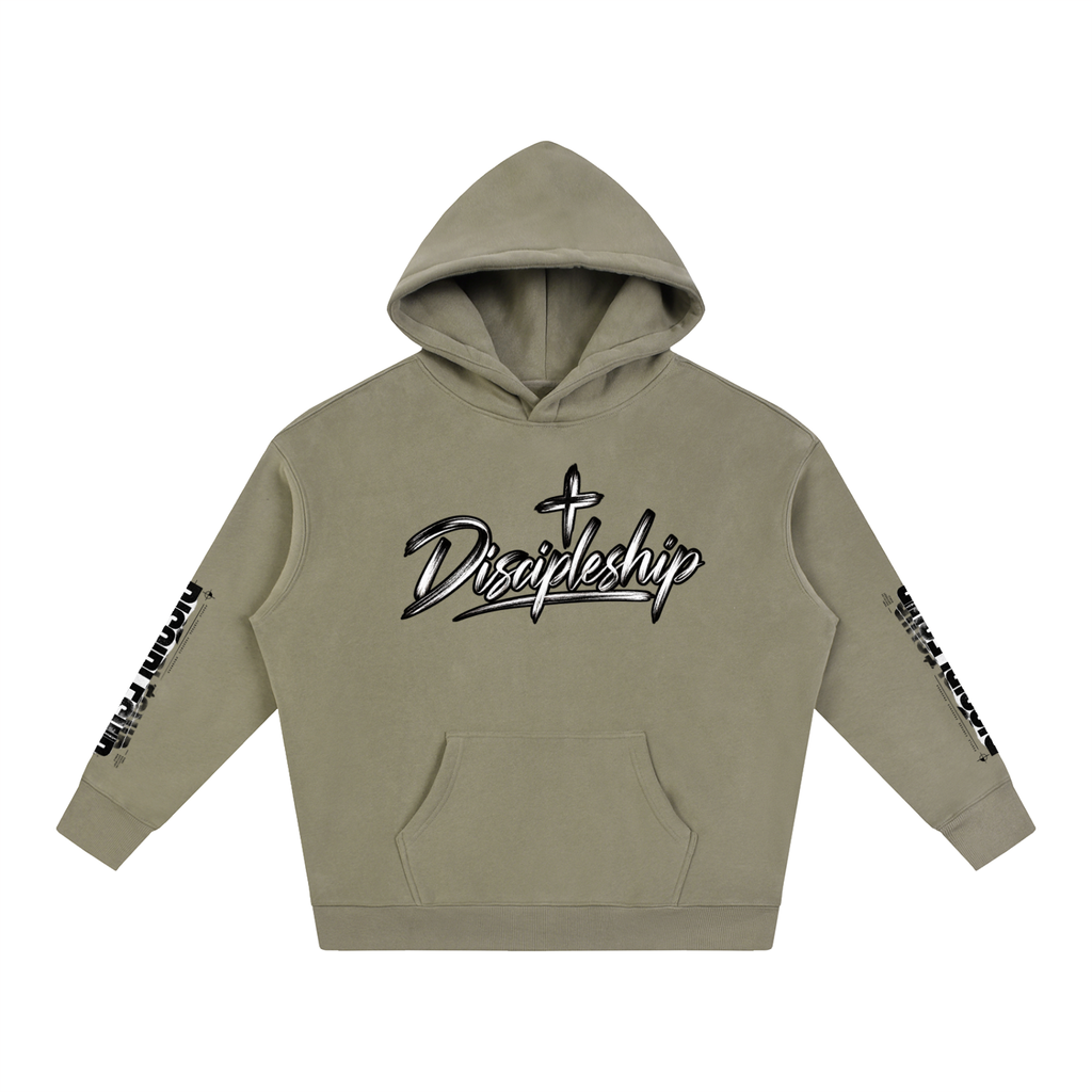 Discipleship Signature Oversize Fleeced Hoodie