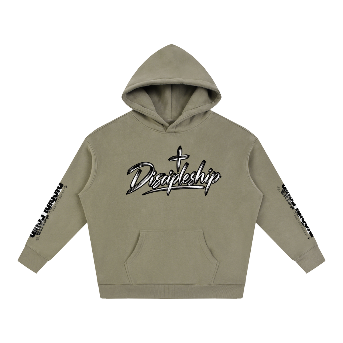 Discipleship Signature Oversize Fleeced Hoodie