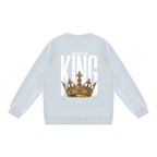Jesus Is King Men's Regular Fit Crewneck Sweatshirt