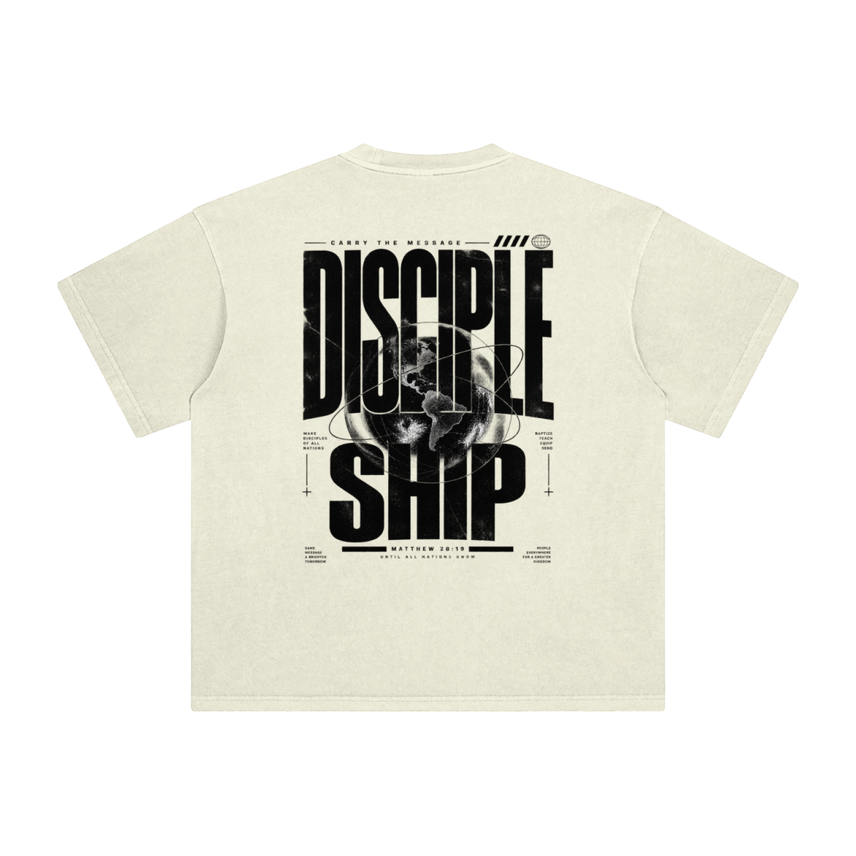 Discipleship Carry the Mission Enzyme Washed T-Shirt