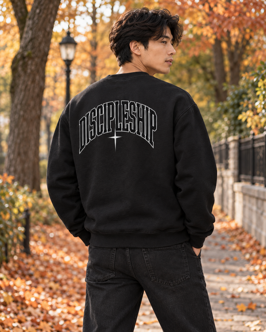 Discipleship Arch Vintage Wash Crewneck Sweatshirt