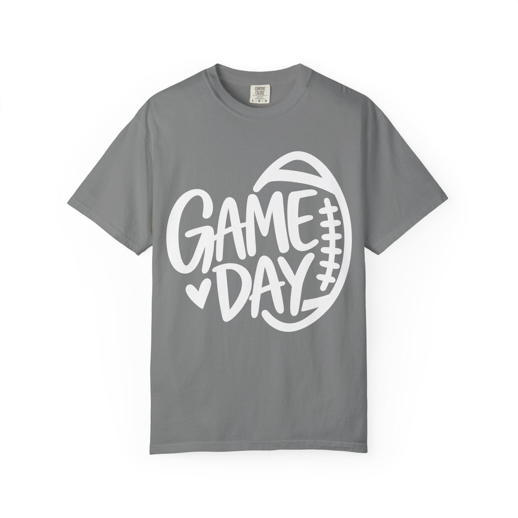Women's Cutesy Game Day Football T-Shirt