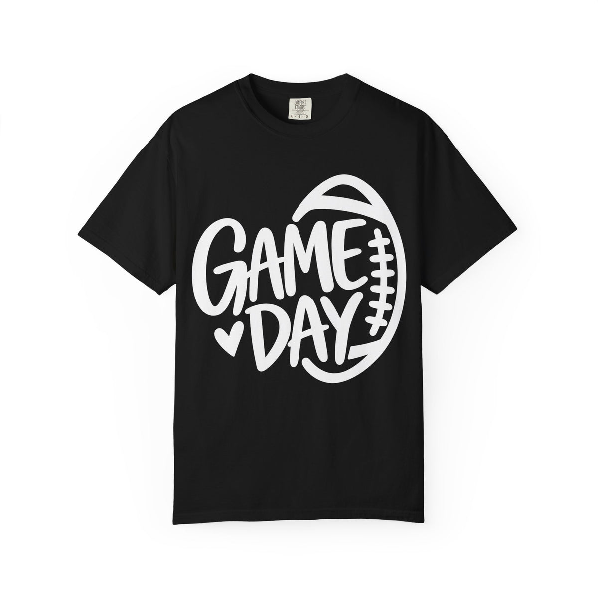 Women's Cutesy Game Day Football T-Shirt