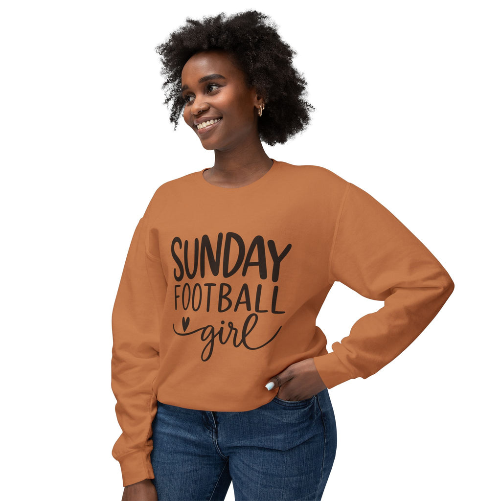 Sunday Football Girl Sweatshirt – Women’s Game Day Crewneck