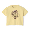 Somewhere Between Classy & Country Women's Boxy Tee
