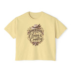 Somewhere Between Classy & Country Women's Boxy Tee