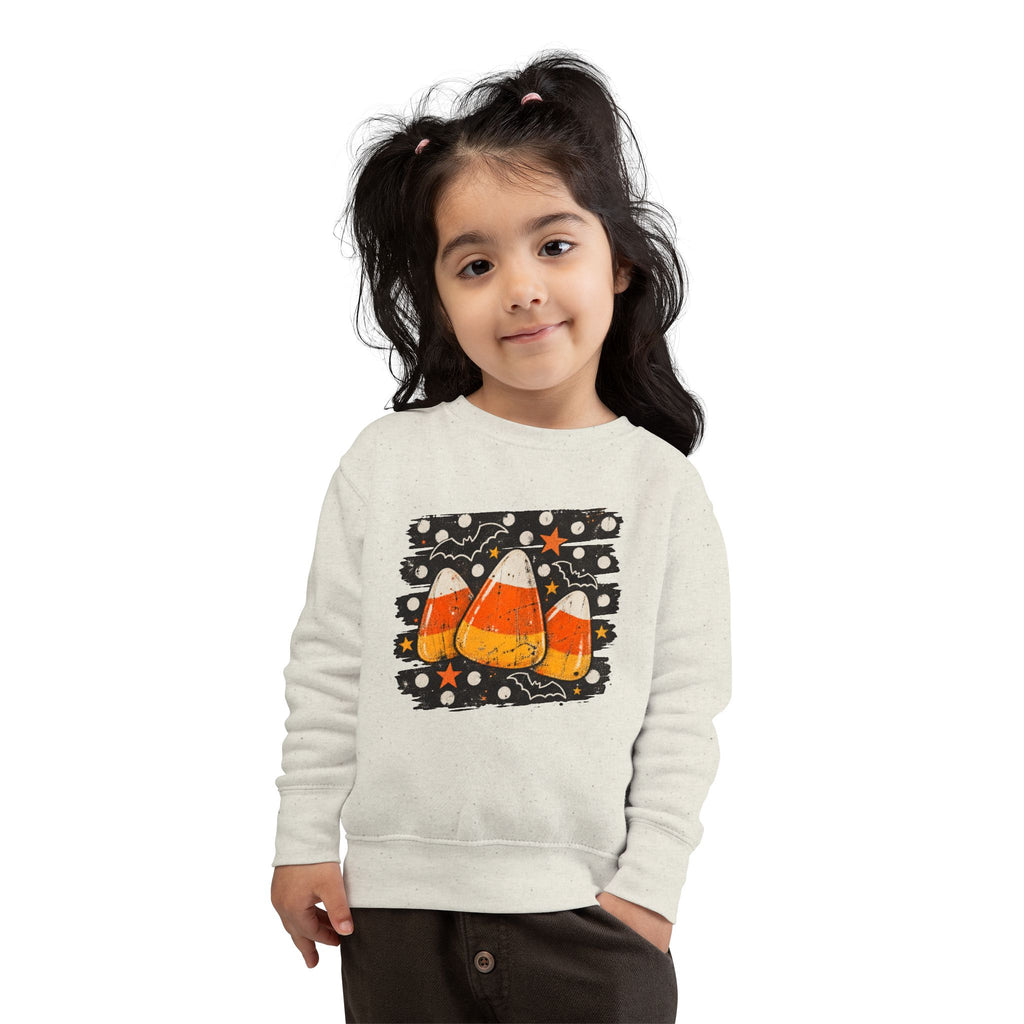 Cute Candy Corn Halloween Graphic Pullover for Kids Toddler Sweatshirt