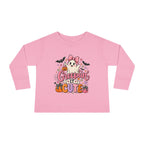 Toddler Long Sleeve Tee — 'Creepin' Cute' Halloween Ghost Shirt for Babies & Toddlers