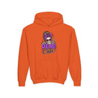 "Dead Cute" Skull Graphic Pullover (Purple Accent) Youth Hoodie