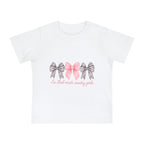 "So God Made Country Girls" Baby T-Shirt Pink Bow Graphic