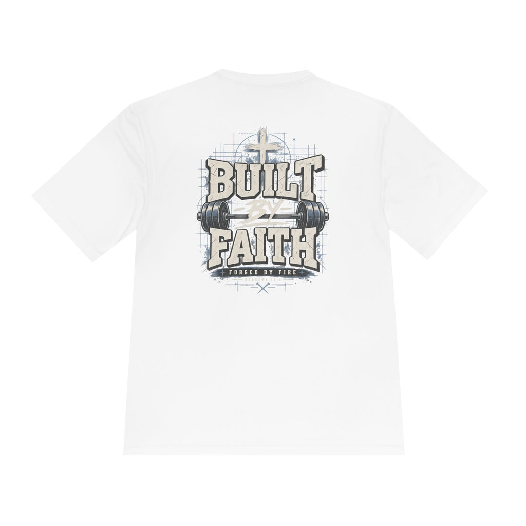 Built by Faith Workout Tee