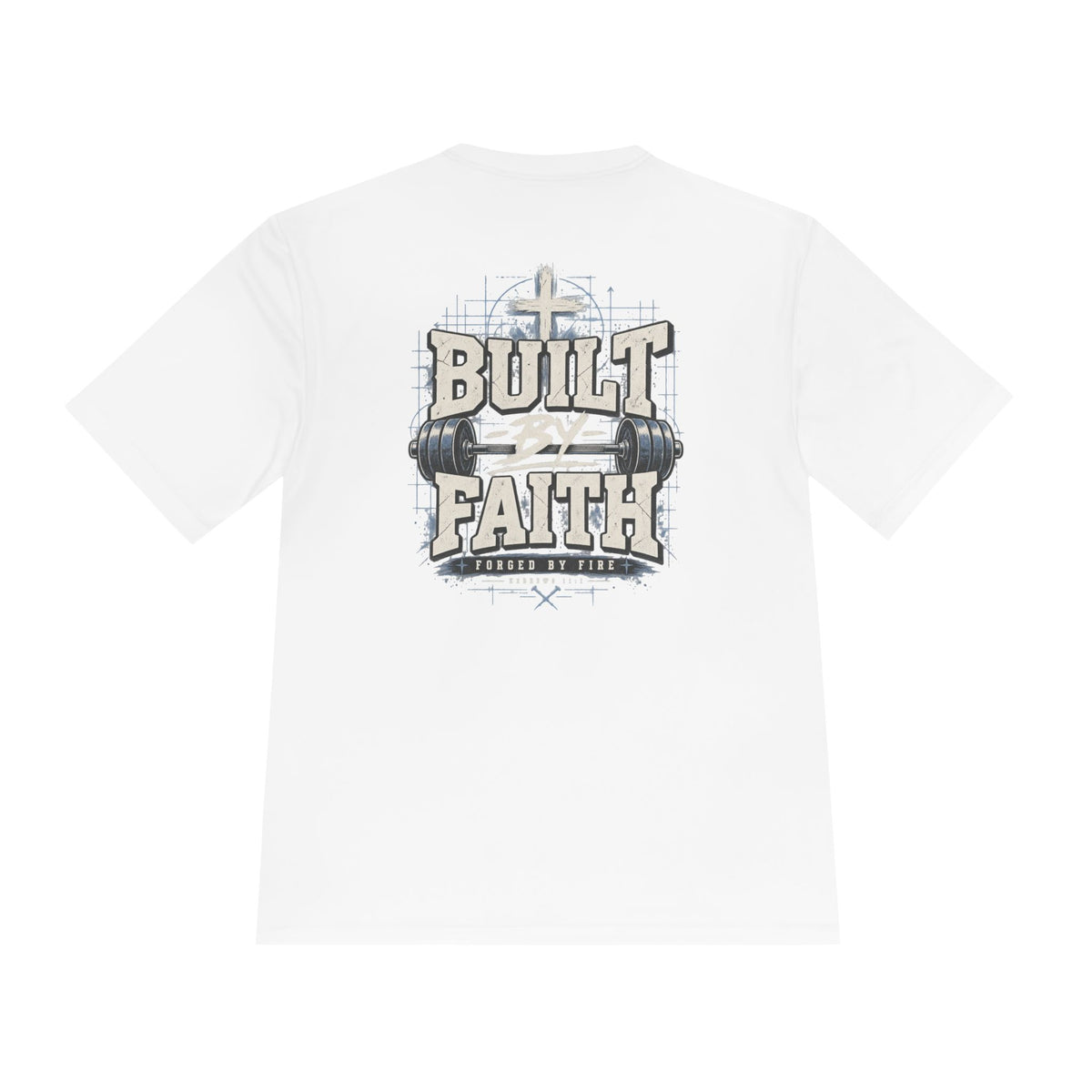 Built by Faith Workout Tee
