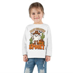 Boot Scootin Spooky Toddler Long Sleeve Tee