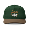 Jesus Follow Embroidered Two-Tone Cap
