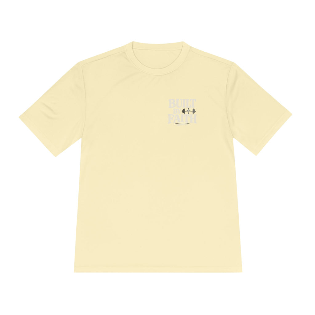 Built by Faith Workout Tee