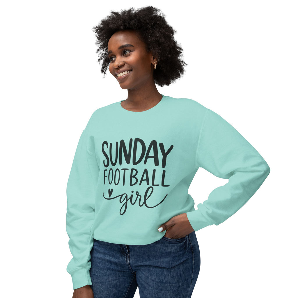 Sunday Football Girl Sweatshirt – Women’s Game Day Crewneck