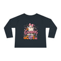 Toddler Long Sleeve Tee — 'Creepin' Cute' Halloween Ghost Shirt for Babies & Toddlers