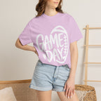 Women's Cutesy Game Day Football T-Shirt