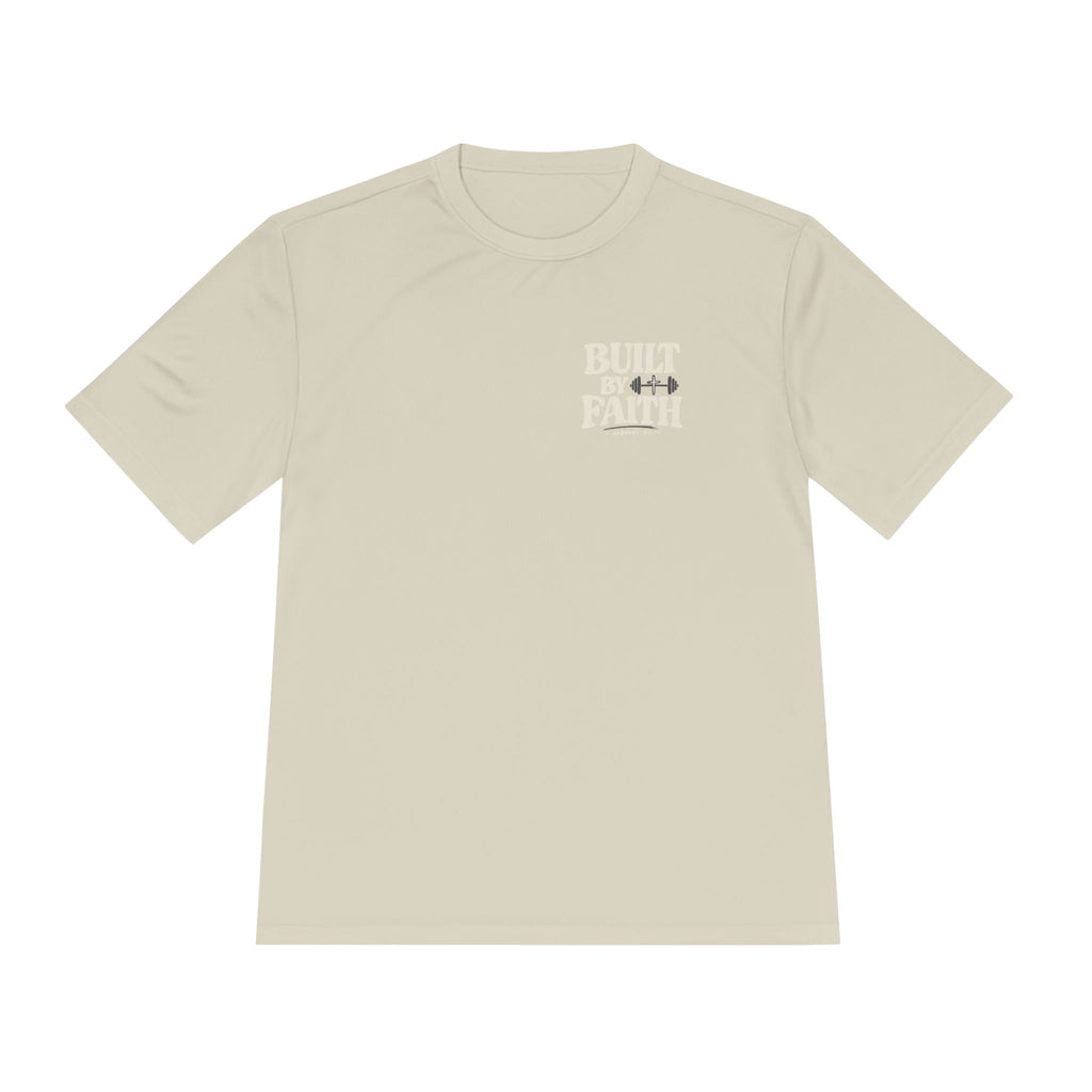 Built by Faith Workout Tee