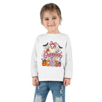 Toddler Long Sleeve Tee — 'Creepin' Cute' Halloween Ghost Shirt for Babies & Toddlers