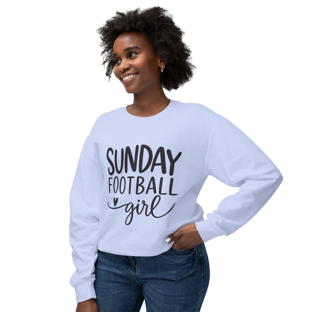 Sunday Football Girl Sweatshirt – Women’s Game Day Crewneck