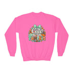 Youth Sweatshirt — "Cute as a Pumpkin" Fall Kids Crewneck