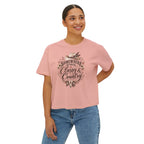 Somewhere Between Classy & Country Women's Boxy Tee