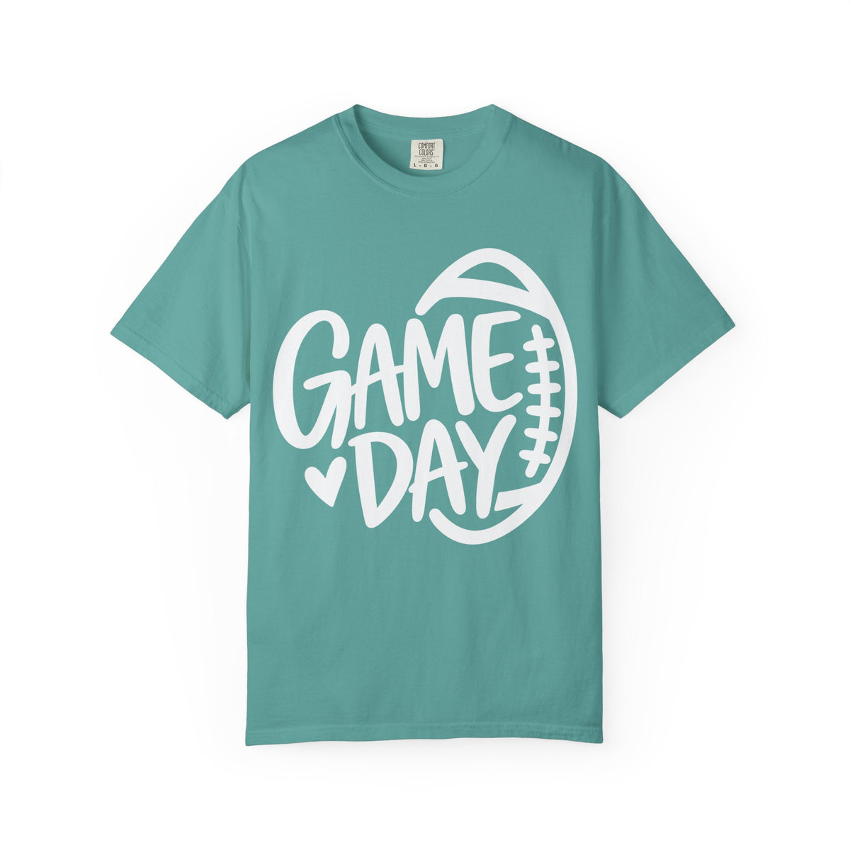 Women's Cutesy Game Day Football T-Shirt