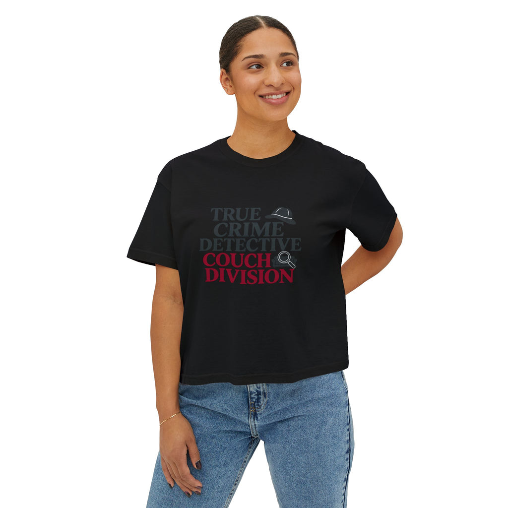 True Crime Detective Couch Division Boxy Tee
