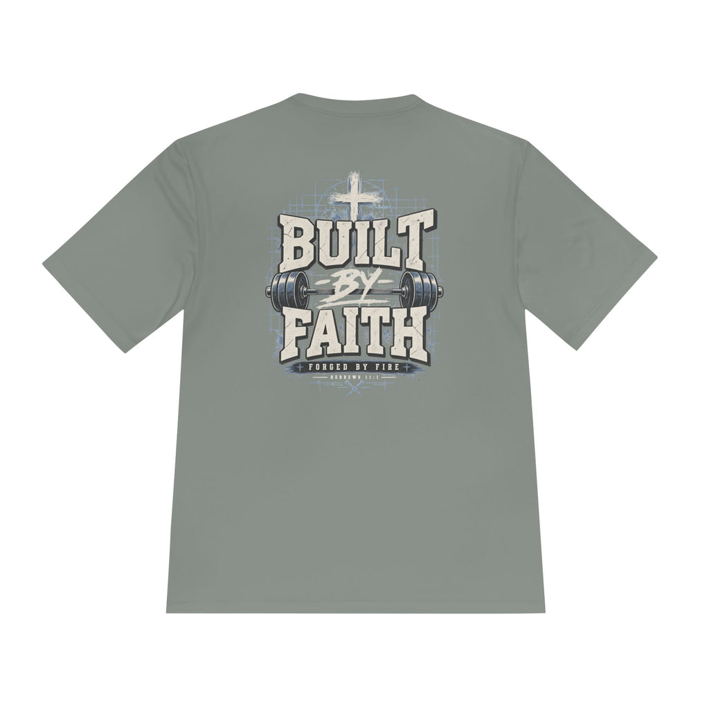 Built by Faith Workout Tee