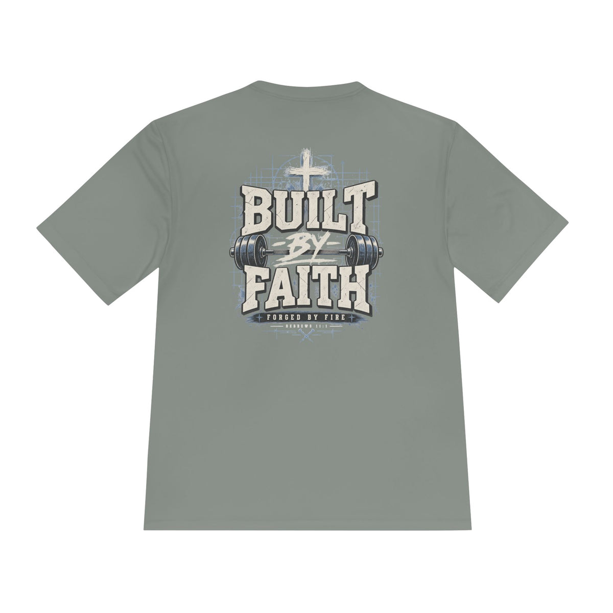 Built by Faith Workout Tee