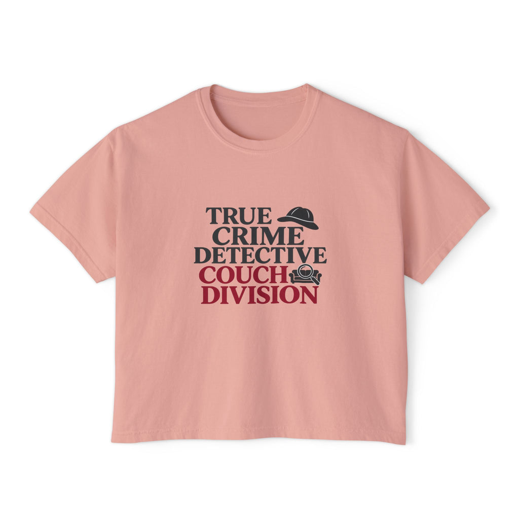 True Crime Detective Couch Division Boxy Tee