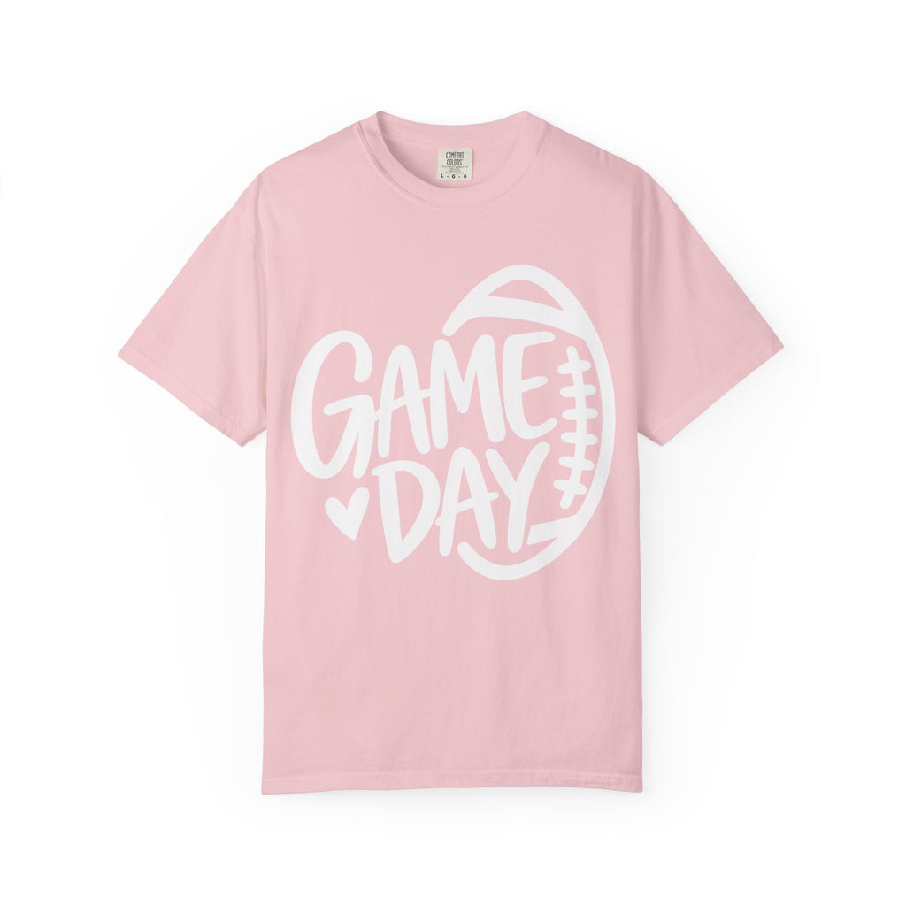 Women's Cutesy Game Day Football T-Shirt