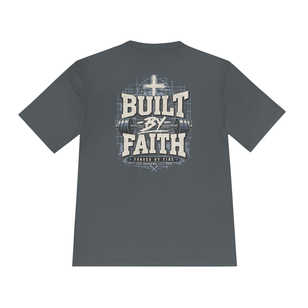 Built by Faith Workout Tee