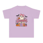 Youth Tee — "Creepin' It Cute" Halloween Ghost Graphic