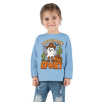 Boot Scootin Spooky Toddler Long Sleeve Tee