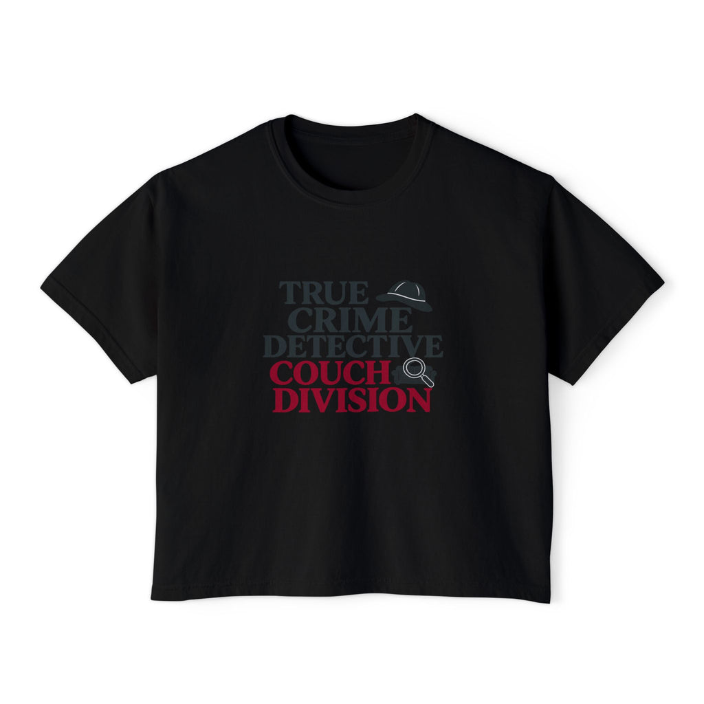 True Crime Detective Couch Division Boxy Tee