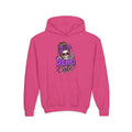 "Dead Cute" Skull Graphic Pullover (Purple Accent) Youth Hoodie