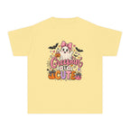 Youth Tee — "Creepin' It Cute" Halloween Ghost Graphic