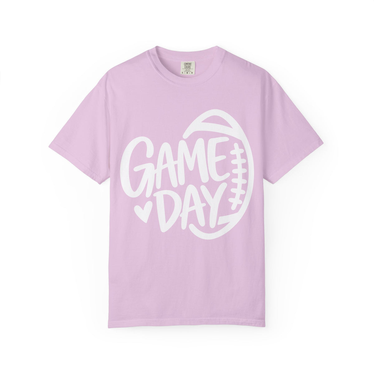 Women's Cutesy Game Day Football T-Shirt