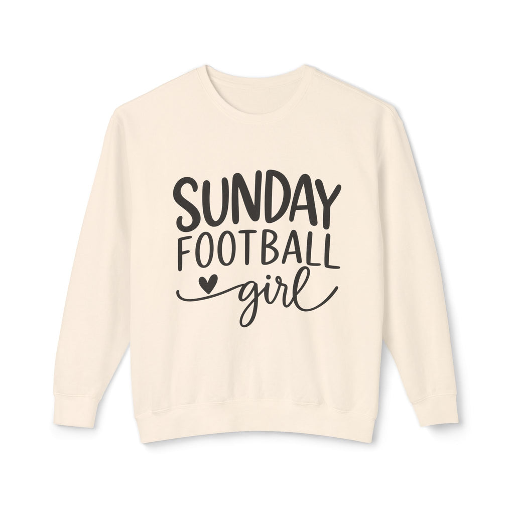 Sunday Football Girl Sweatshirt – Women’s Game Day Crewneck