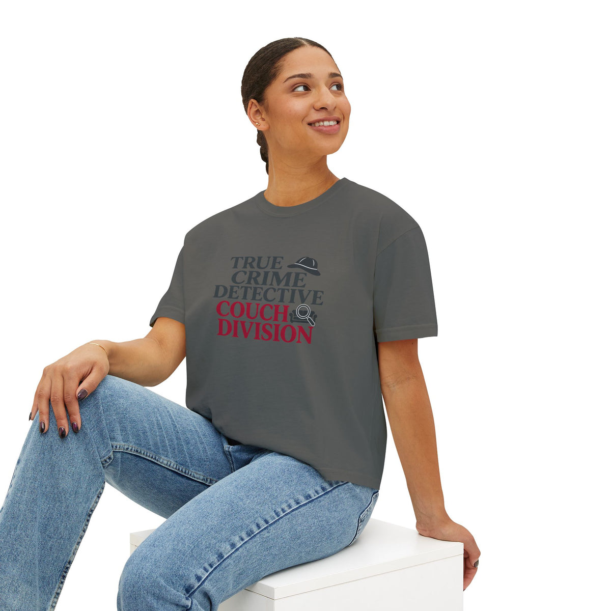 True Crime Detective Couch Division Boxy Tee