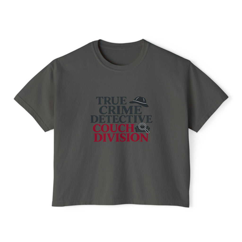 True Crime Detective Couch Division Boxy Tee