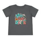 Too Cute to Spook Toddler Tee — Halloween Baby Shirt with Pumpkin, Ghost & Bow