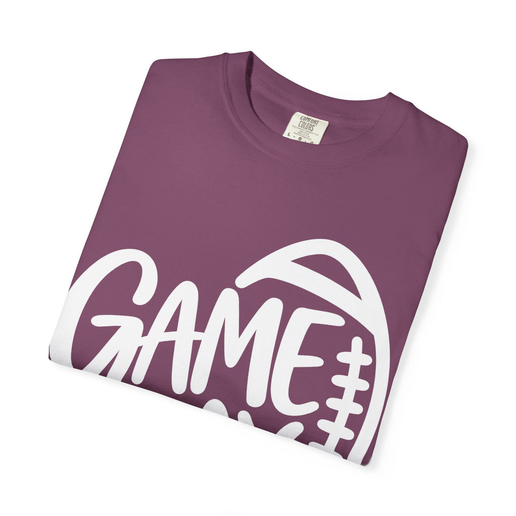 Women's Cutesy Game Day Football T-Shirt