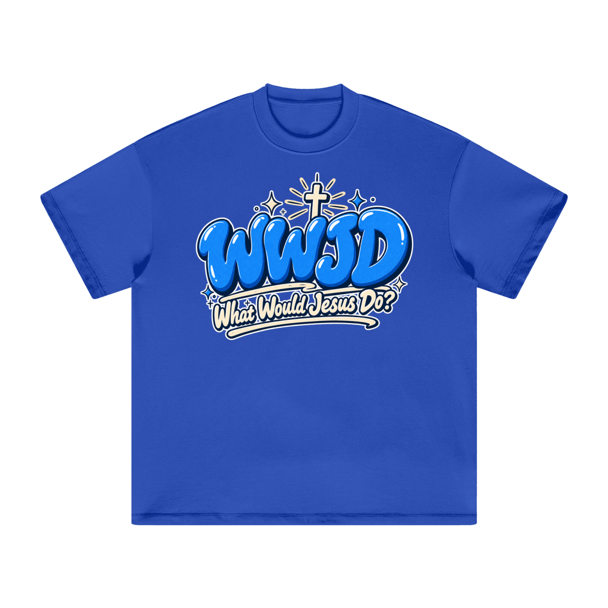 WWJD Heavyweight Earth Tone T-Shirt