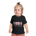 "So God Made Country Girls" Baby T-Shirt Pink Bow Graphic