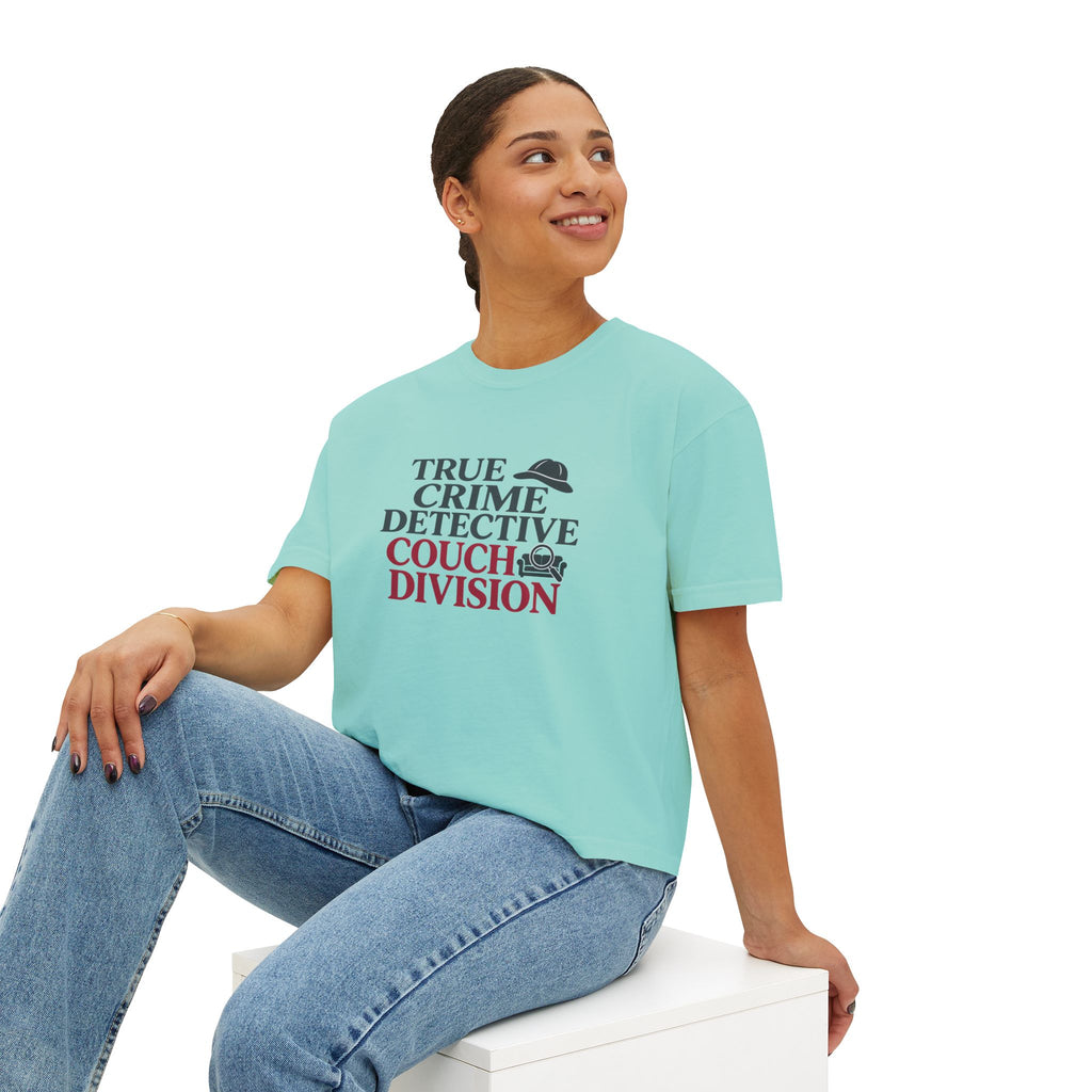 True Crime Detective Couch Division Boxy Tee